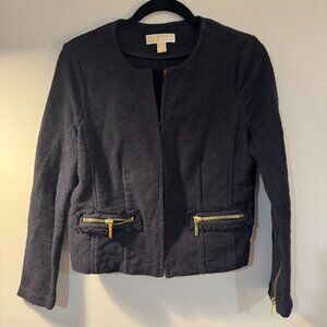 Michael Kors Tweed Blazer (Black)